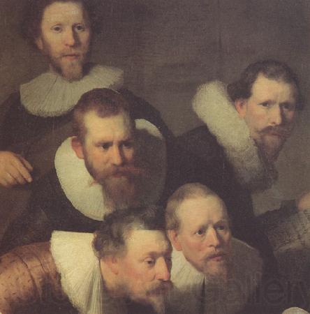 REMBRANDT Harmenszoon van Rijn Detail of  The anatomy Lesson of Dr Nicolaes tulp (mk33) Spain oil painting art